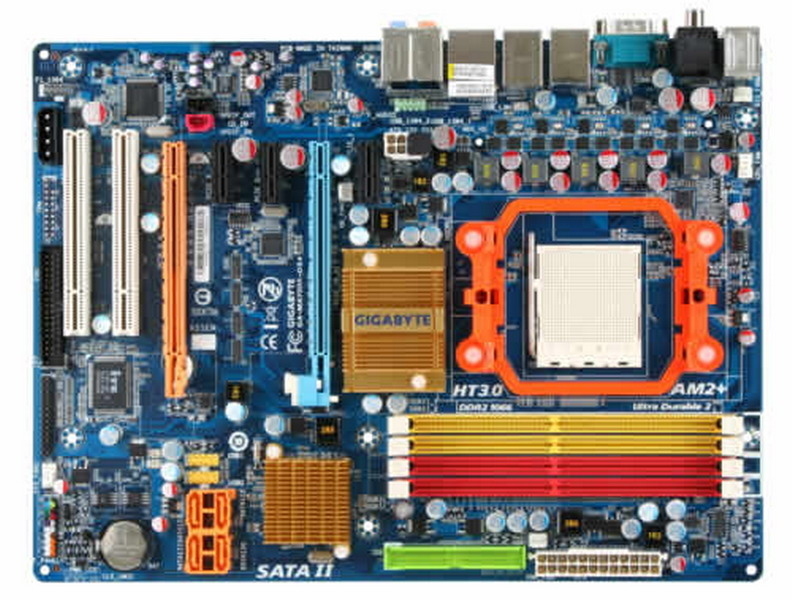 GIGABYTE Motherboard AMD790X Socket AM2 micro ATX