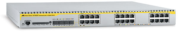 Allied Telesis 24-port 10/100/1000BaseT Managed Layer 3 Switch w/ 4x SFP slots L3 White