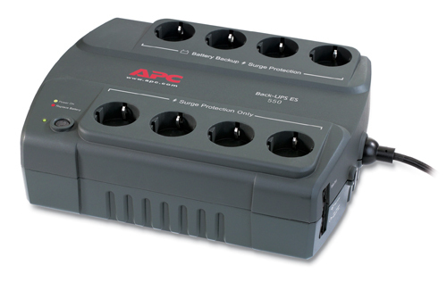 APC Back-UPS ES 550VA IT uninterruptible power supply (UPS) 0.55 kVA 330 W