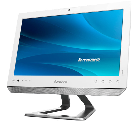 Lenovo Essential C225 AMD E E-450 47 cm (18.5") 1366 x 768 pixels 2 GB DDR3-SDRAM 320 GB HDD Windows 7 Home Premium White