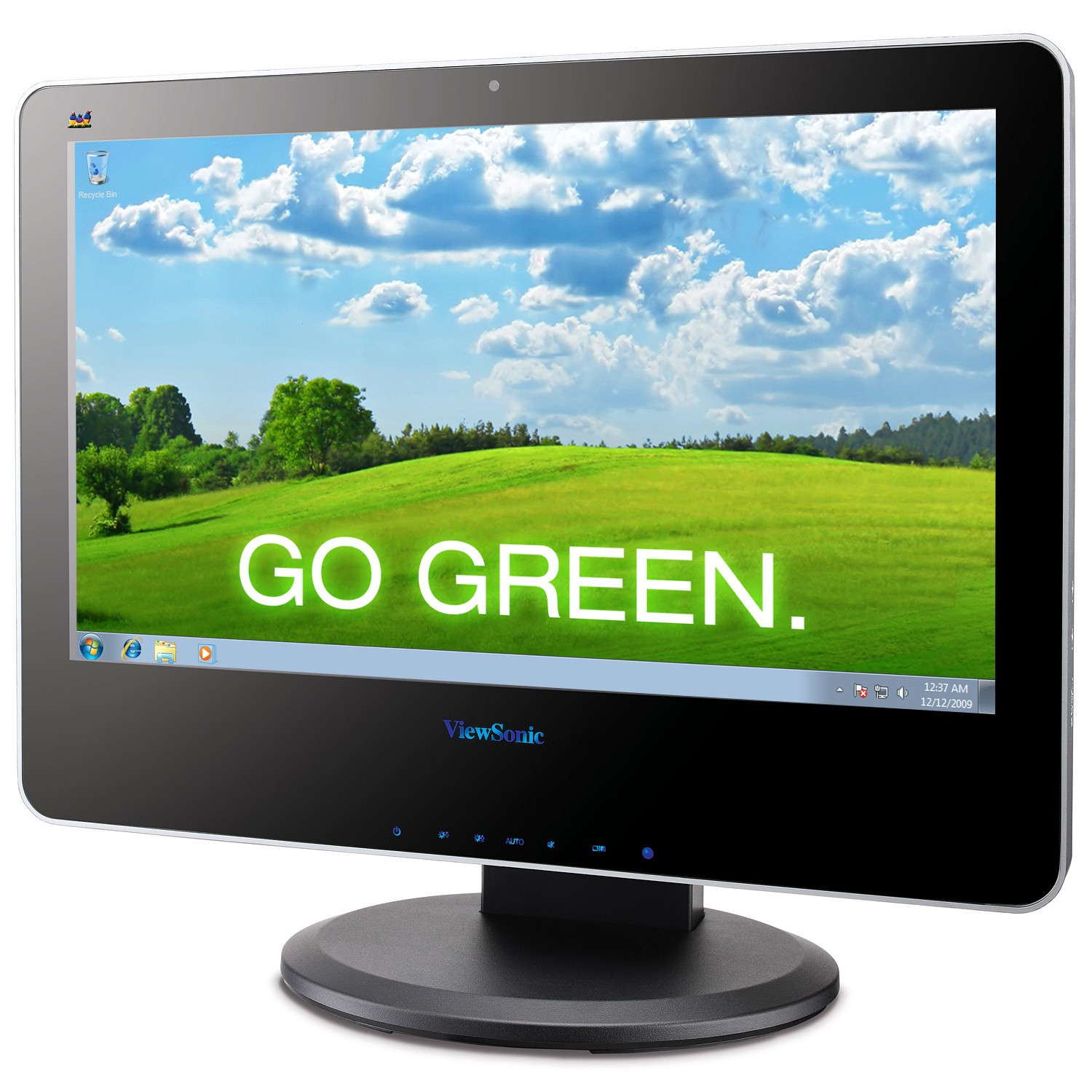 Viewsonic VPC191 Intel Atom® D525 47 cm (18.5") 1366 x 768 pixels 2 GB DDR2-SDRAM 250 GB HDD Windows 7 Professional Wi-Fi 4 (802.11n) Black