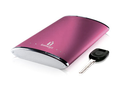 Iomega 250GB Portable Hard Drive external hard drive 5400 RPM USB 2.0 Pink image 1