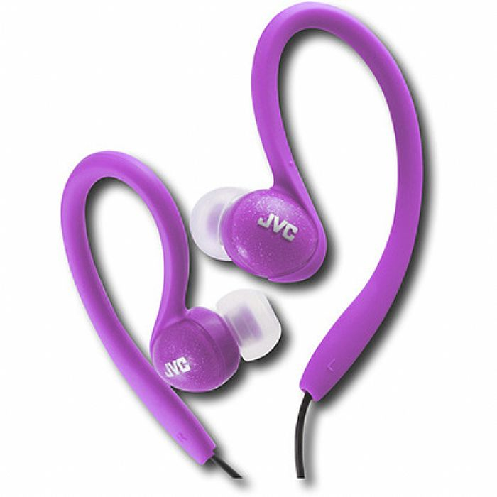 JVC HAEBX85 Headphones Wired Ear-hook Sports Violet image 1