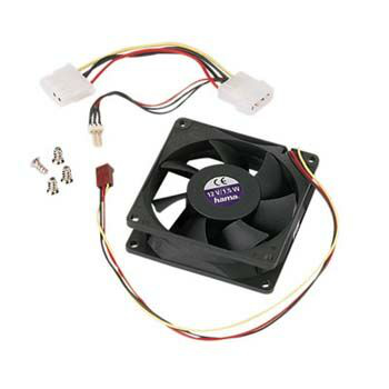 Hama 75045095 computer cooling system Computer case Fan 8 cm Black image 1