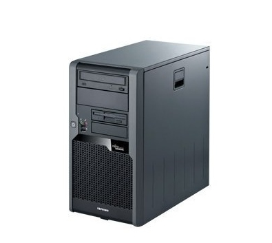Fujitsu ESPRIMO P7935 Intel® Core™2 Duo E7300 2 GB DDR2-SDRAM 160 GB HDD Windows Vista Business Micro Tower PC Black