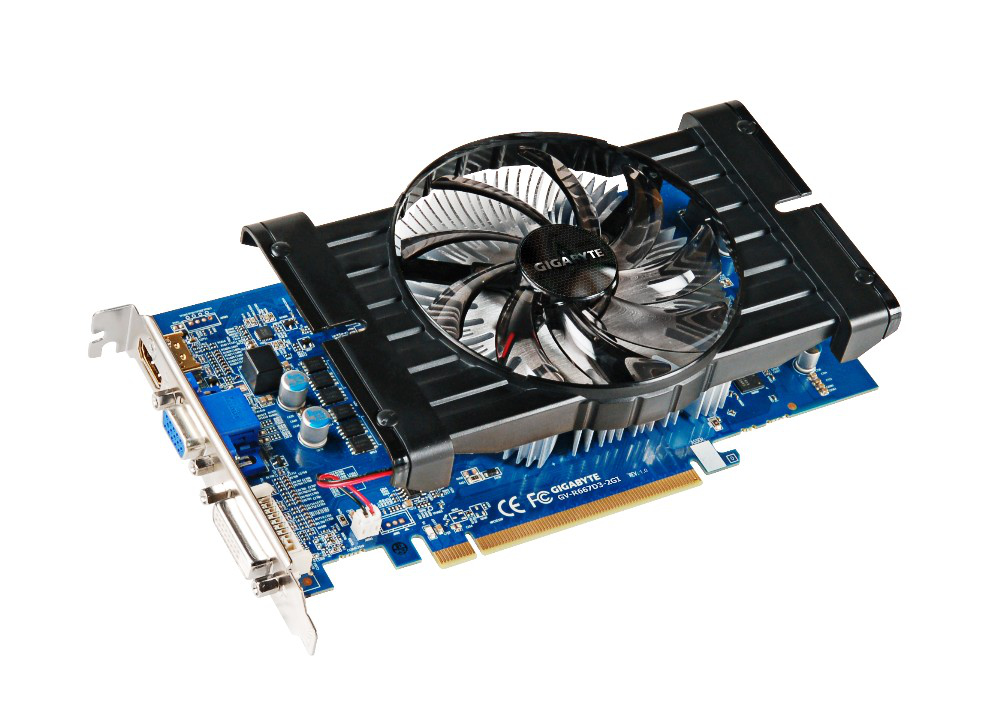 GIGABYTE GV-R667D3-2GI graphics card AMD Radeon HD6670 2 GB GDDR3