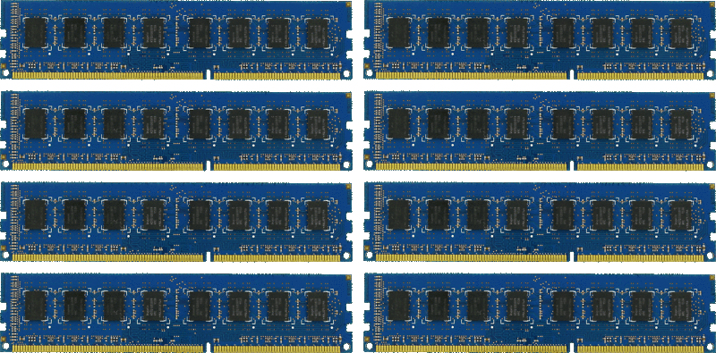 HP 128GB (16x8GB) DDR3 1600MHz memory module 240-pin DIMM
