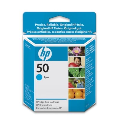 50 Cyan Inkjet Print Cartridge