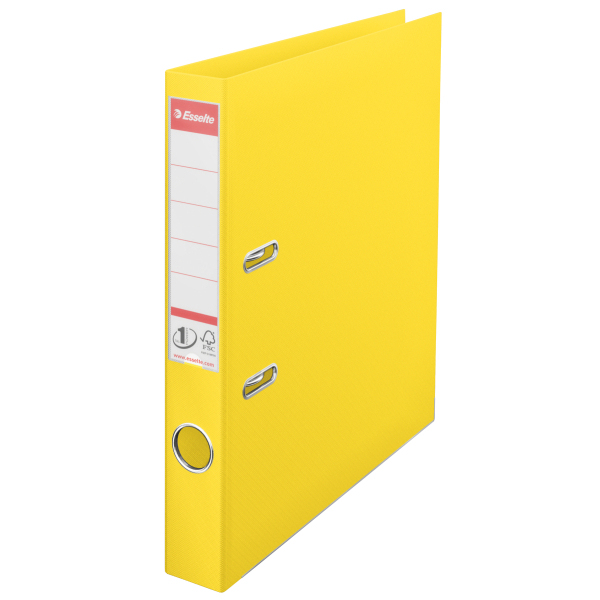 Esselte 624074 raccoglitore ad anelli A4 Giallo