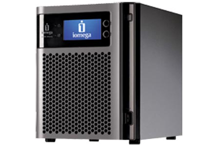 Iomega StorCenter px4-300d 12TB Server Class Desktop Intel Atom® 2 GB EMC LifeLine Black