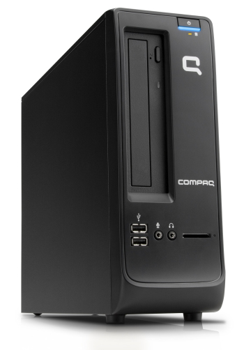 HP Compaq cq1100pt AMD E E-450 2 GB DDR3-SDRAM 500 GB Windows 7 Home Premium Micro Tower PC Black