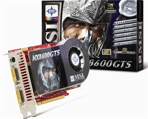 MSI GeForce 8600GTS GeForce 8600 GTS GDDR3
