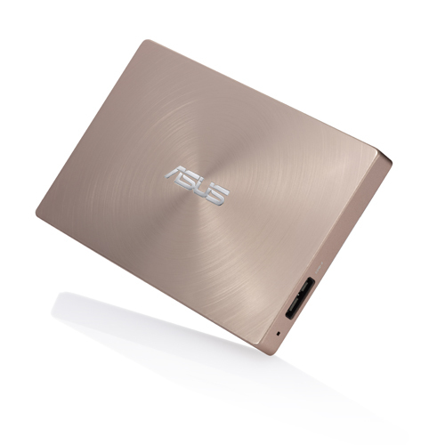 ASUS Zendisk AS400, 500GB, USB 3.0 external hard drive 5400 RPM Micro-USB B 3.2 Gen 1 (3.1 Gen 1) Pink