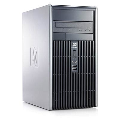 HP dc5800 Intel® Core™2 Quad Q9400 2 GB DDR2-SDRAM 160 GB AMD Radeon 3100 Windows Vista Business Micro Tower PC Black, Silver