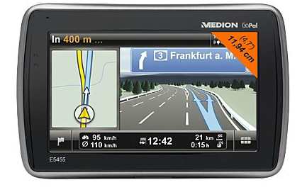 Resim MEDION E5455 GPS Navigatör