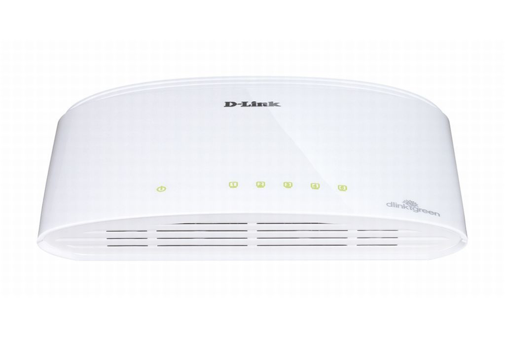 D-Link 5-Ports Desktop Switch Unmanaged White