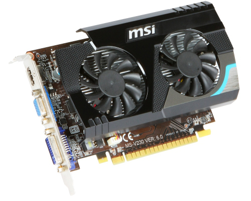 MSI GeForce GT 620 1GB OC NVIDIA GDDR3