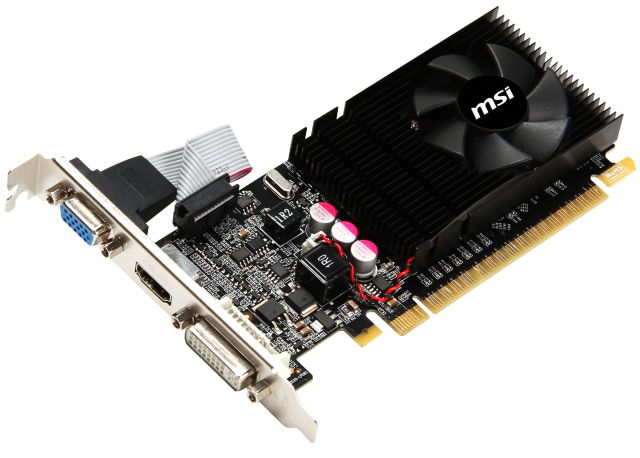 MSI V809-204R graphics card NVIDIA GeForce GT 610 1 GB GDDR3