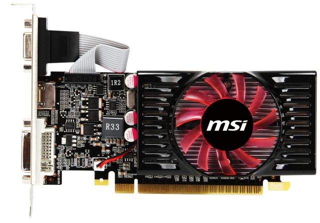MSI V809-089R graphics card NVIDIA GeForce GT 620 2 GB GDDR3