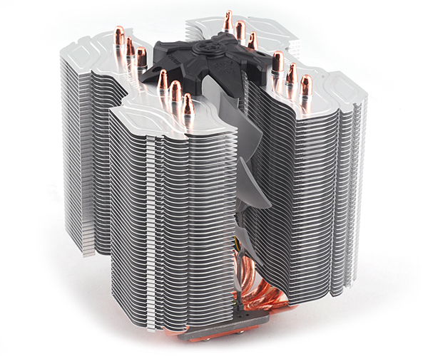 Zalman CNPS14X computer cooling system Processor Cooler 14 cm Grey image 1