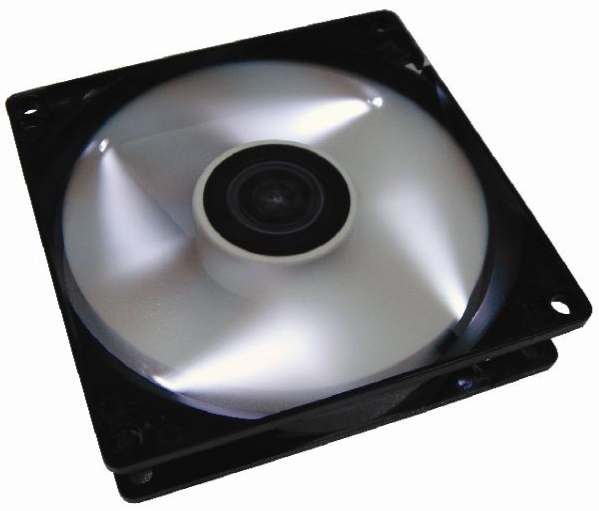 Tacens Aura Ice 12cm Computer case Fan Black, White image 1