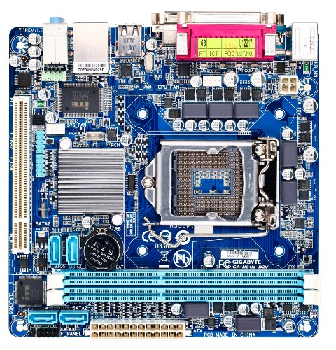 GIGABYTE GA-H61N-D2V (rev. 1.0) Intel® H61 LGA 1155 (Socket H2) mini ATX image 1
