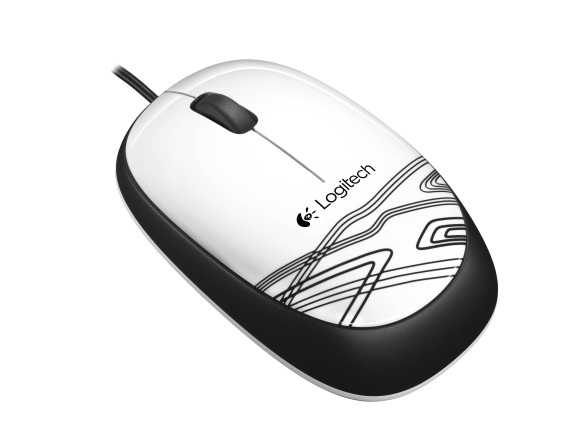 Mouse logitech 910-003138 m105 blanco