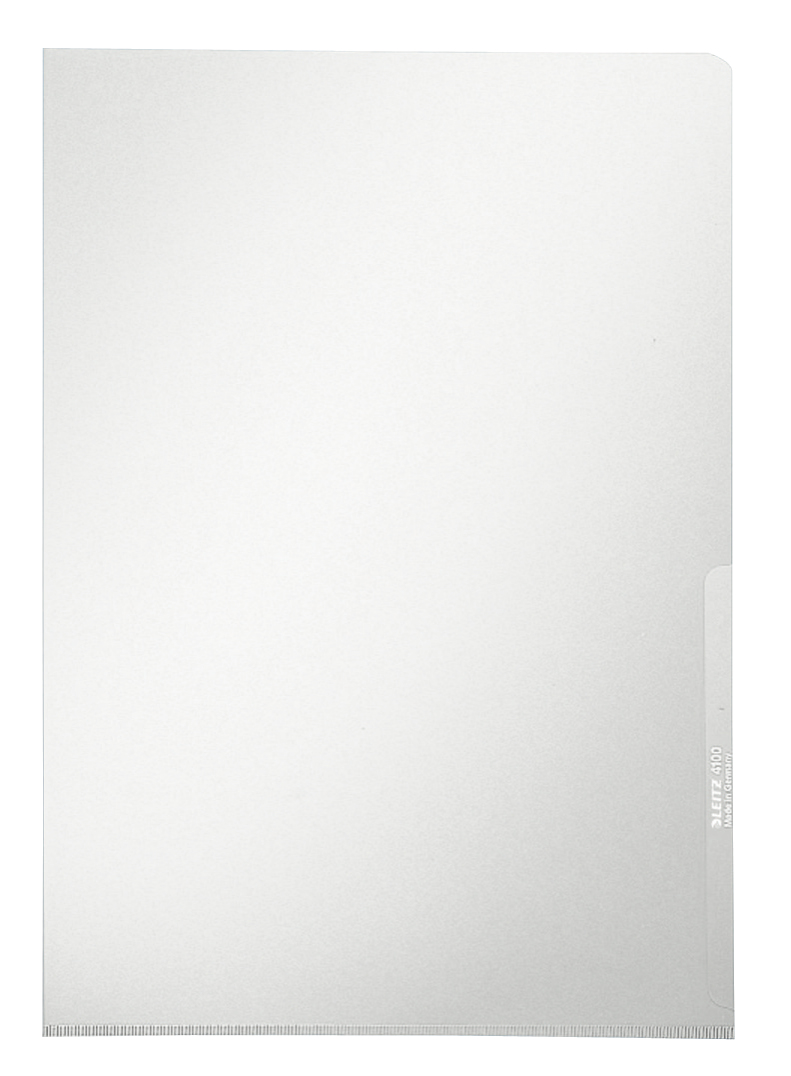 Leitz 41000003 cartella PVC Trasparente A4