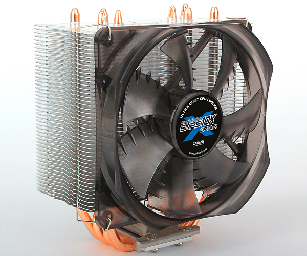 Zalman CNPS10X Optima Processor Cooler 12 cm Aluminium, Copper, Grey image 1