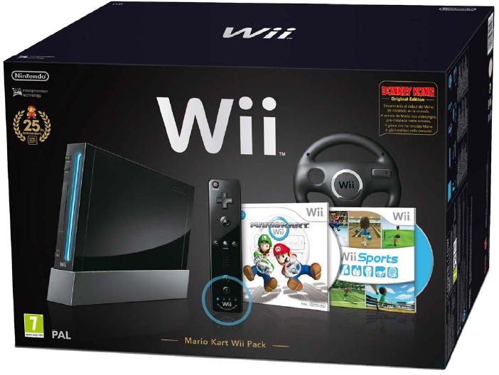 Nintendo Wii Mario Cart pack — vue 1 sur 1