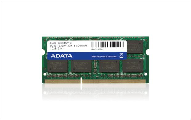 ADATA DDR3 SO-DIMM 2GB memory module 1 x 2 GB 204-pin SO-DIMM