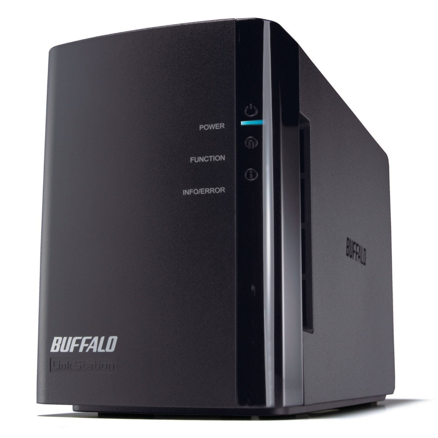 Product Buffalo LinkStation Duo 8TB NAS Ethernet LAN connection Black NAS & Storage Servers (LS-WX8.0TL/R1-EU)