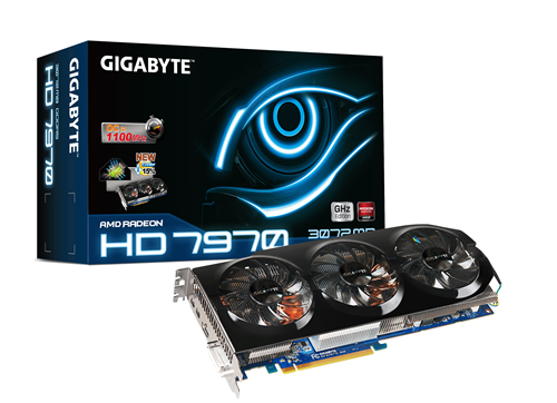 GIGABYTE GV-R797TO-3GD graphics card AMD Radeon HD7970 3 GB GDDR5