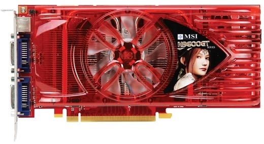 MSI N9600GT-T2D1G-OC GeForce 9600 GT 1 GB GDDR3