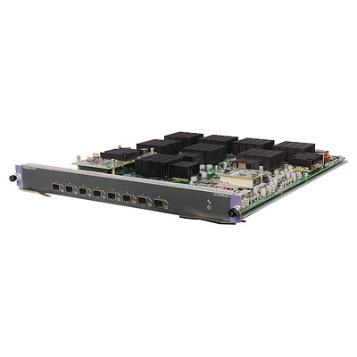 HP 12500 8-port 10GbE SFP+ LEC Module