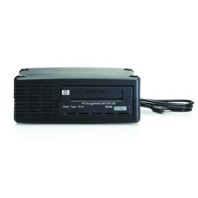 HP StoreEver DAT 160 USB External Tape Drive Storage auto loader & library Tape Cartridge