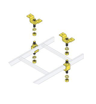 Middle Atlantic 5/8" Threaded Rod 4pcs