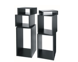Middle Atlantic Laminate Racks 16" Freestanding rack Black