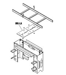 Middle Atlantic MK Ladder Adaptor