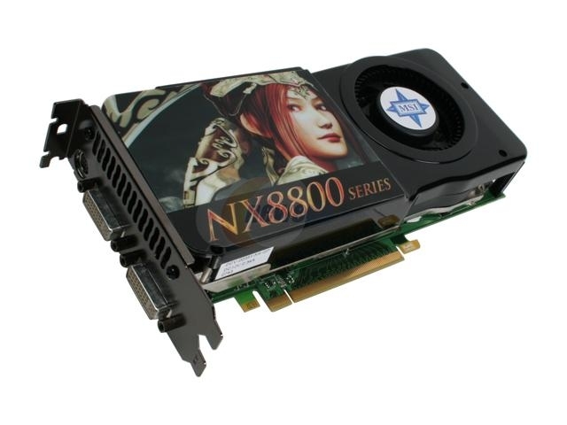 MSI NX8800GTS-T2D512E-OC 512MB GeForce 8800 GTS GDDR3
