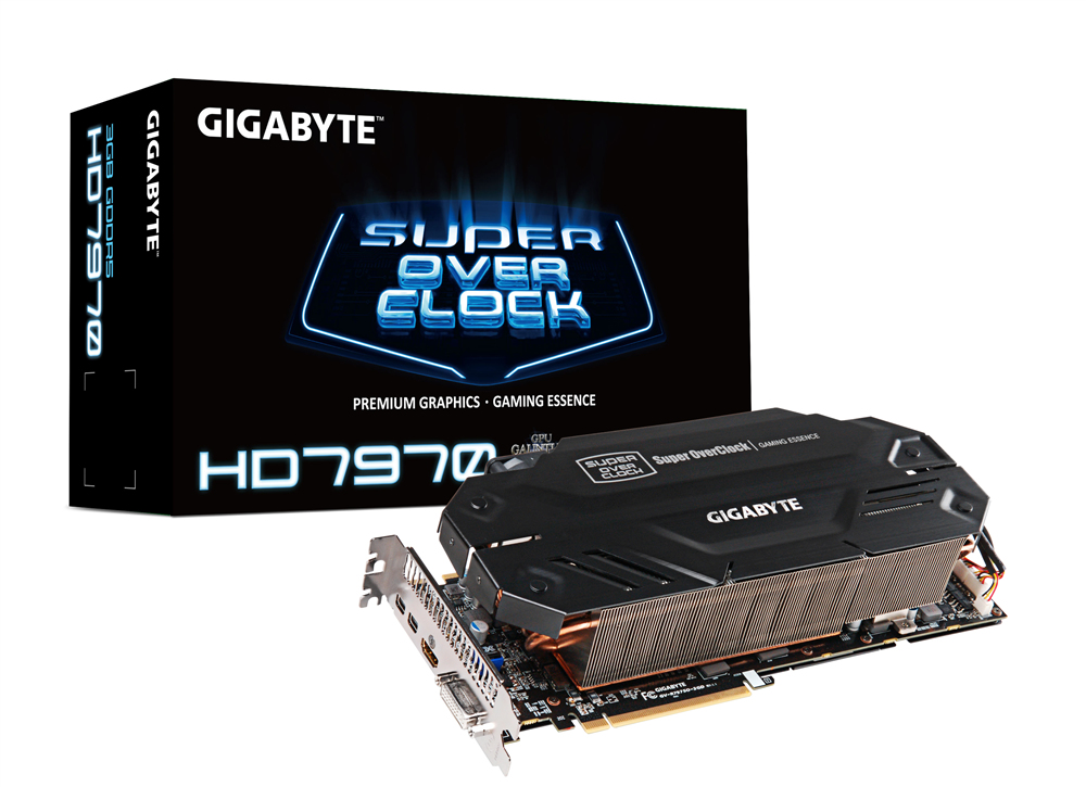 GIGABYTE GV-R797SO-3GD graphics card AMD Radeon HD7970 3 GB GDDR5