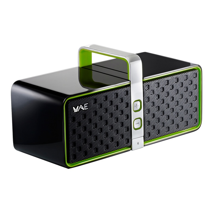 Hercules BT03 Stereo portable speaker Black, Green 12 W image 1