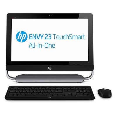 HP ENVY 23-d005a TouchSmart Intel® Core™ i5 i5-3470S 58.4 cm (23") 1920 x 1080 pixels Touchscreen All-in-One PC 8 GB DDR3-SDRAM 1 TB HDD AMD Radeon HD 7450A Windows 8 Black