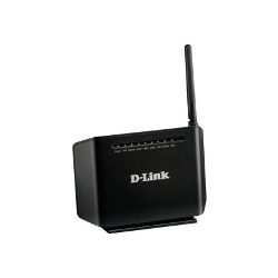 D-Link GO-DSL-N150 wireless router Fast Ethernet Black