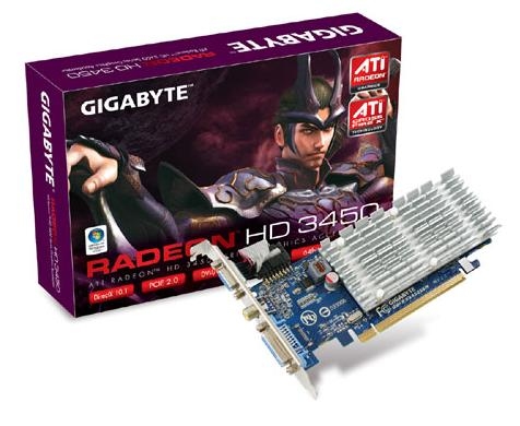 GIGABYTE GV-RX345256H graphics card GDDR2