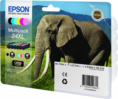 INK JET EPSON ORIG.C13T24384010 (PACK 6 COLORES)
