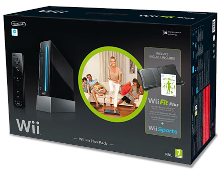 Nintendo Wii Console + Wii Fit Plus Bundle — vue 1 sur 1