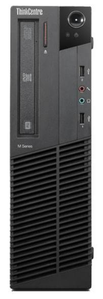 Lenovo ThinkCentre M81 Intel® Core™ i7 i7-2600 4 GB DDR3-SDRAM 500 GB Windows 7 Professional SFF PC Black