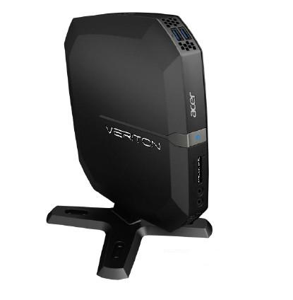 Acer Veriton N 4620G Intel® Core™ i3 i3-2377M 4 GB DDR3-SDRAM 500 GB HDD Windows 7 Professional Nettop Mini PC Black image 1