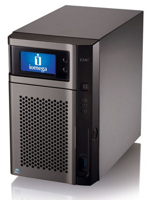 Iomega StorCenter px2-300d 4TB Desktop Intel Atom® D525 2 GB DDR3 Black